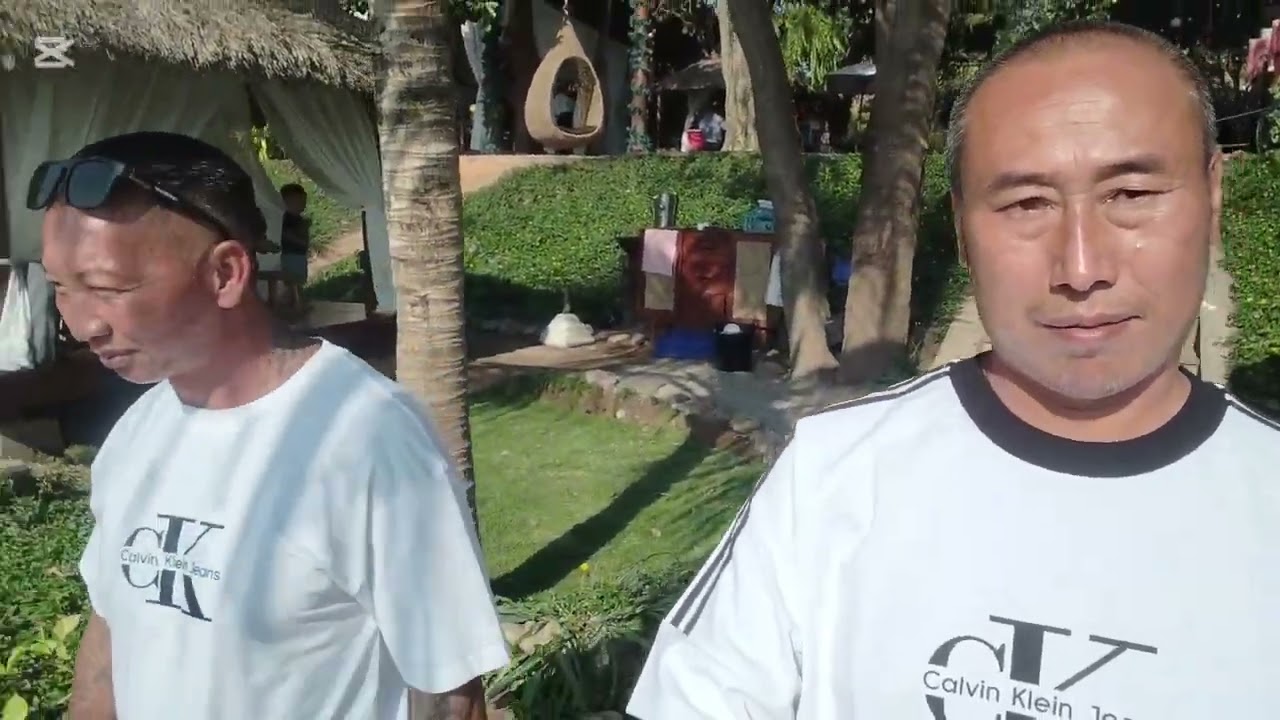 River Moon at Mekong river 