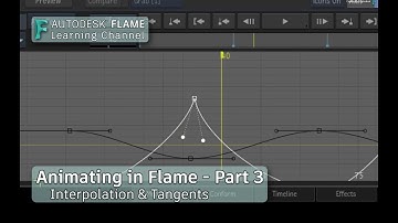 Animating in Flame - P3 - Interpolation & Tangents - Flame 2020.1