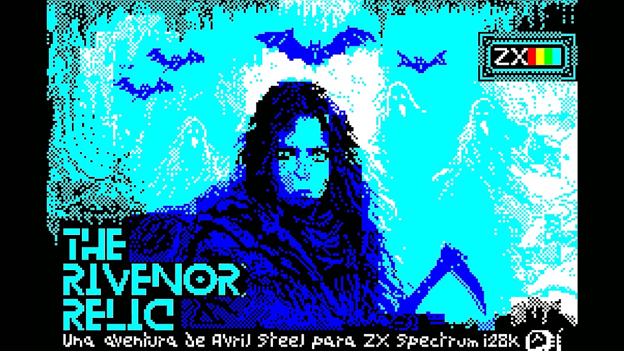 THE RIVENOR RELIC (2026) - ZX Spectrum 128K game! - DVDfeverGames