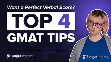 Top 4 GMAT Verbal Tips from a PERFECT 805 Scorer
