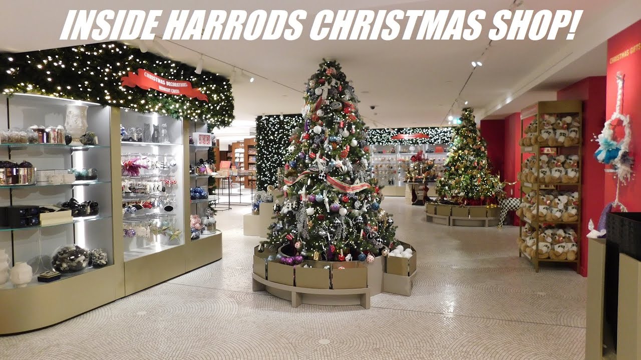 Inside Harrods Christmas Shop 2021! #HARRODS - YouTube