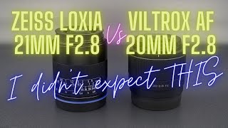 The ICON vs The BUDGET - ZEISS LOXIA 21mm f2.8 Distagon vs VILTROX AF 20mm f2.8 STM