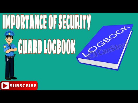 IMPORTANCE OF LOGBOOK FOR SECURITY PROFESSIONAL