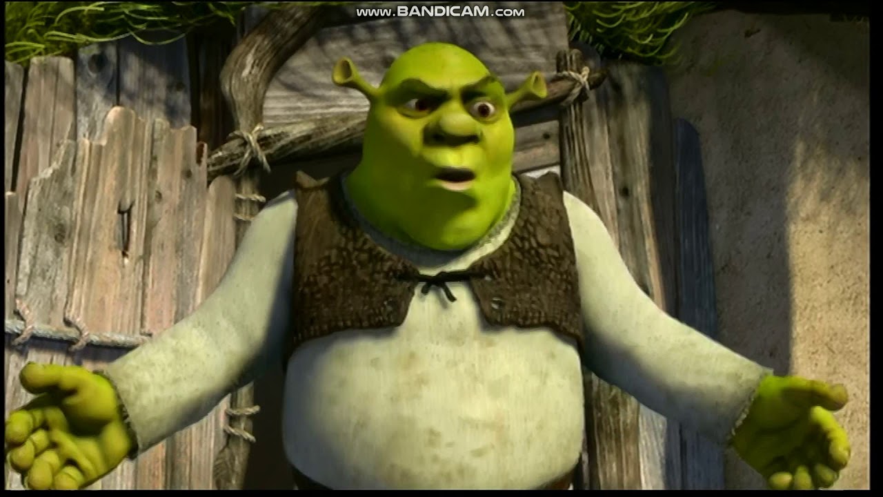 Opening To Shrek 2001 UK DVD - YouTube