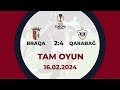 Braqa 2:4 Qarabağ | UEFA Avropa Liqası, keçid pley-off mərhələsi | TAM OYUN image