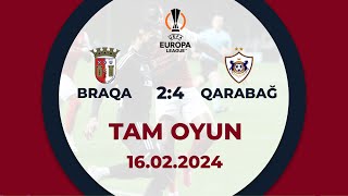 Thumbnail for Braqa 2:4 Qarabağ | UEFA Avropa Liqası, keçid pley-off mərhələsi | TAM OYUN