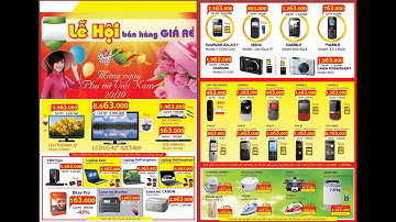 Share file thiết kế tờ rời Điện Tử - Điện Lạnh - Đồ Gia Dụng  file Corel 12 + Ai - Quảng Cáo Yên Bái