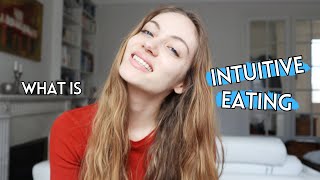 WHAT DOES INTUITIVE EATING MEAN + what are the principles of intuitive eating? | Edukale