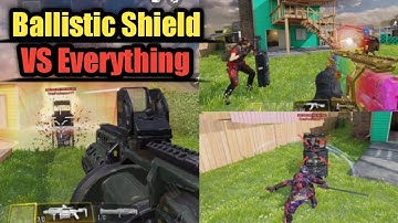 Testing out Every operator skill and score streak against ballistic shield