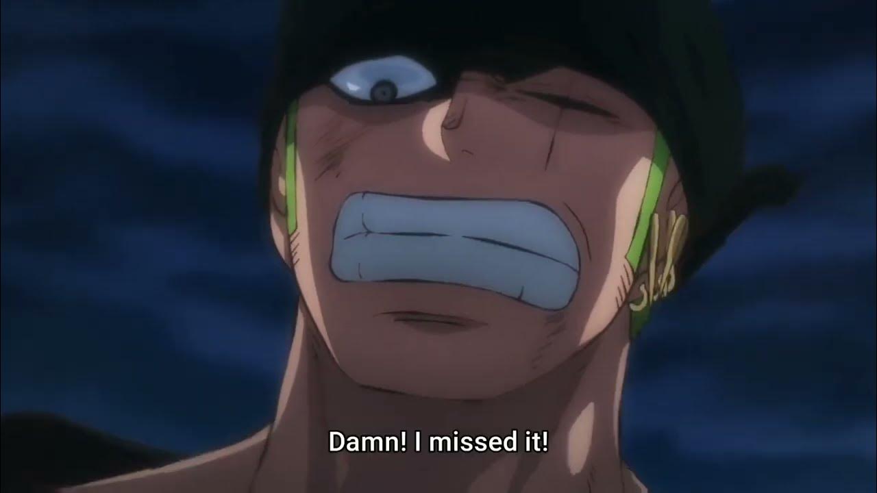 Zoro the king of hell two yonko were scared Episode1017 onepiece