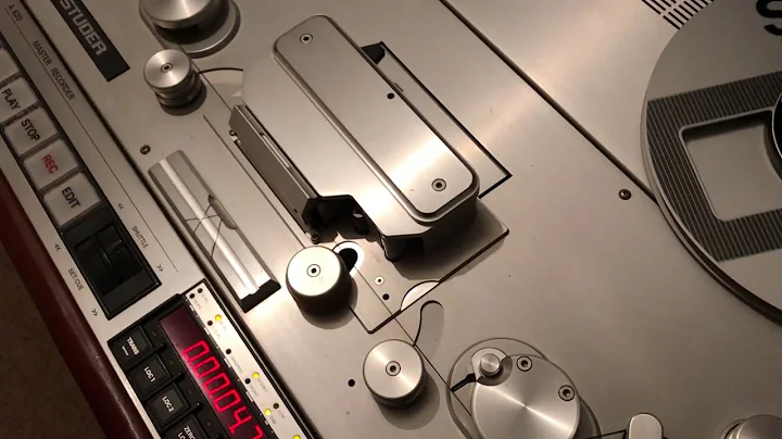 Studer A820 Mk ii - running playback etc.