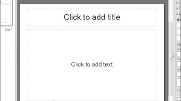 OpenOffice Impress (01): Introduction