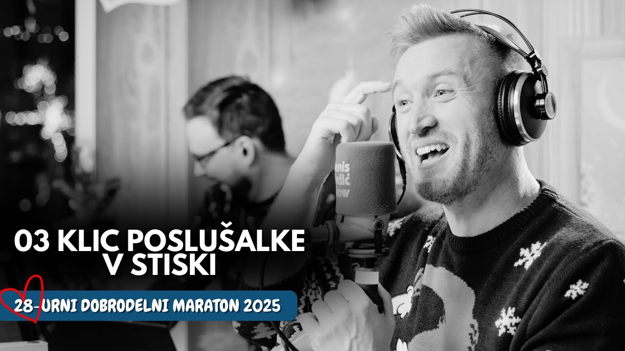 03 KLIC POSLUŠALKE V STISKI: Denis poslušalke Silvije ne bo pozabil: ''Zdaj mi gre malo na jok''