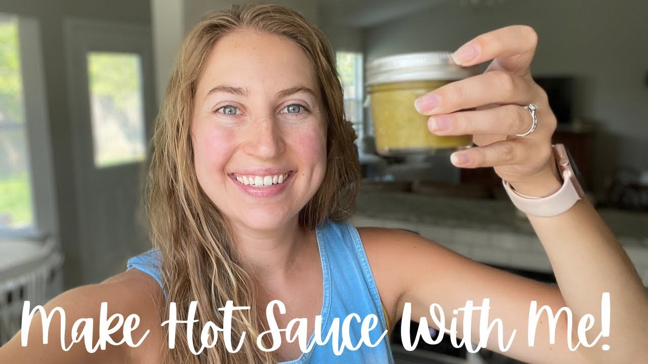 Make Hot Sauce With Me 🌶 My First Time Fermenting YouTube