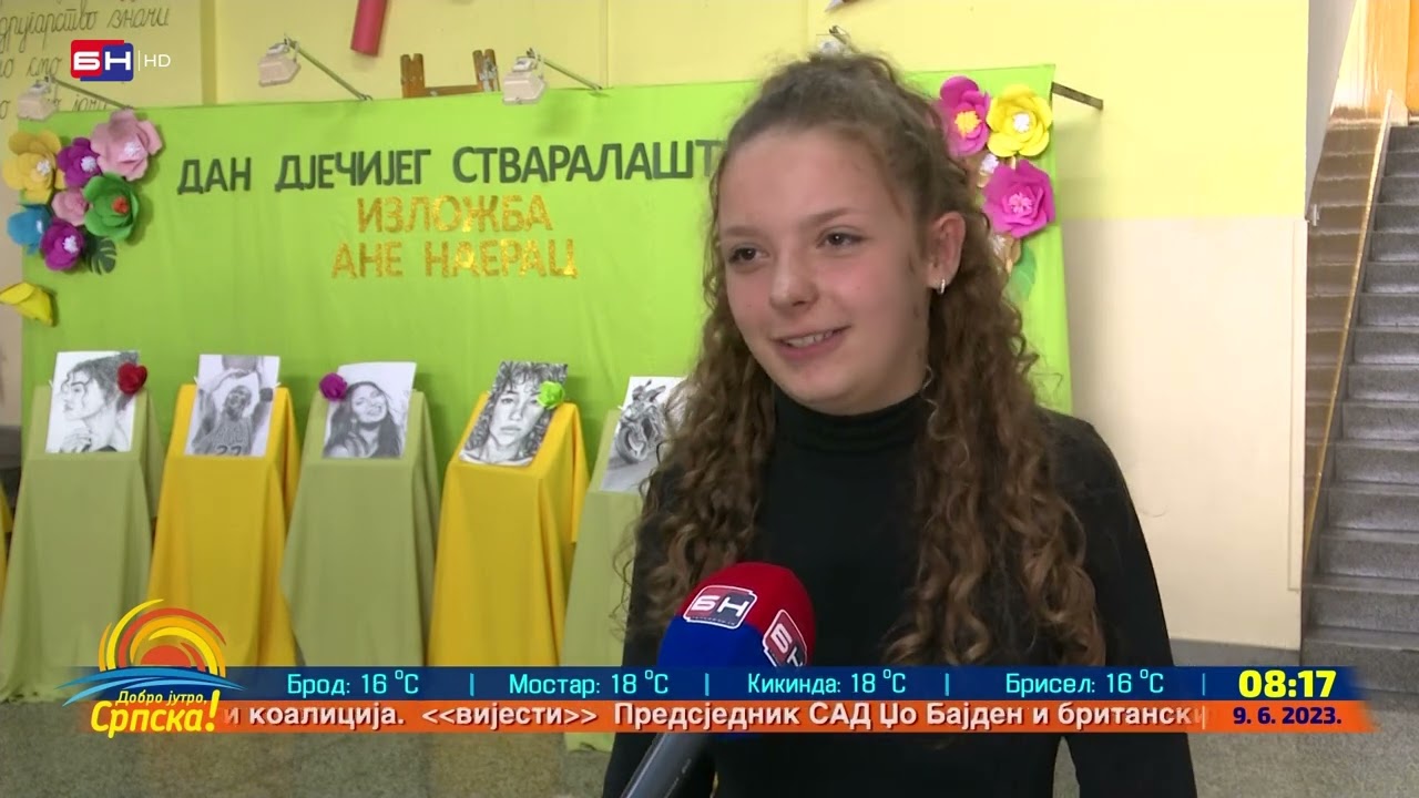 OŠ “Aleksa Šantić“ iz Banja Luke obilježila je Dan dječijeg stvaralaštva (BN TV 2023) HD