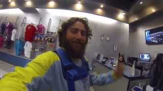 Brian Lingle takes a leap! Skyjump Stratosphere Tower Part 1 Prejump