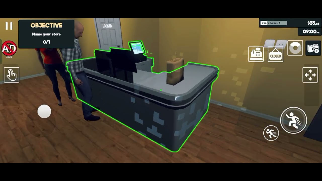 Super market episode 4 purchase a licence and full all shelf 