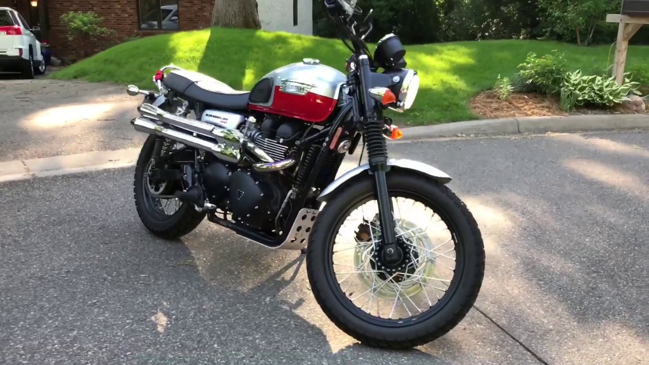Triumph Scrambler 900 tour YouTube