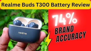 40 Hours Playtime??? Realme T300 Earbuds Battery Test with Charging Time & Playtime hours