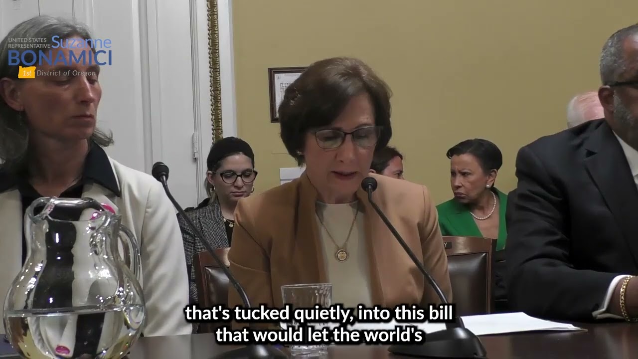 Congresswoman Bonamici on Amendments to GOP Budget Bill