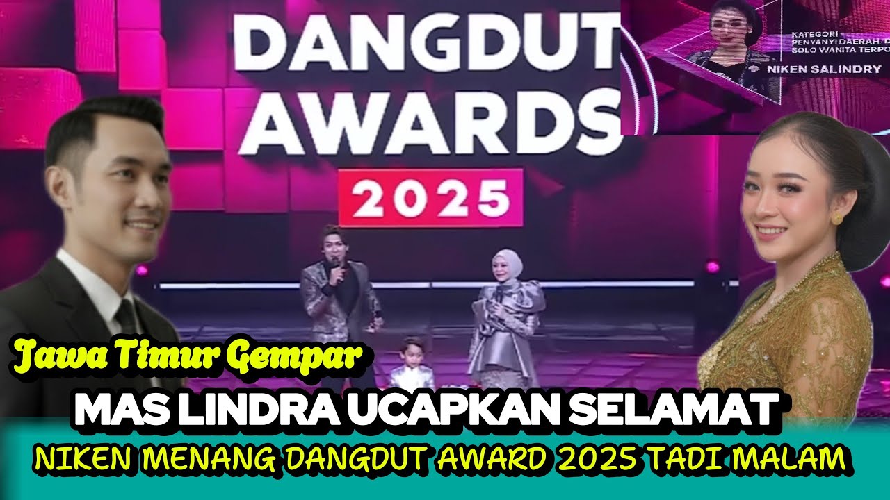 MAS LINDRA UCAPKAN SELAMAT! NIKEN SALINDRI MENANG AWARD 2025 — TAK HADIR TAPI GEMPARKAN INDONESIA!