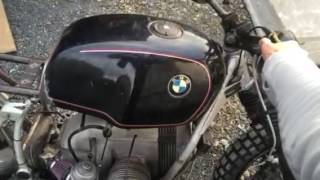 Bmw r100r first start