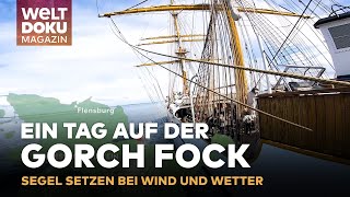 DEUTSCHE MARINE  GORCH FOCK: Ein Tag auf dem einzigen deutschen Segelschulschiff | WELT Magazin