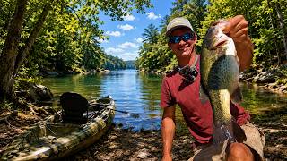 Kayak Fishing In The Oroville Wildlife Area