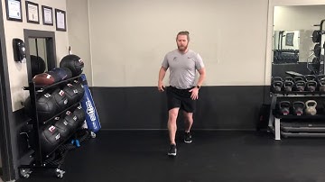 Forward Lunge w/ Trunk Rotation