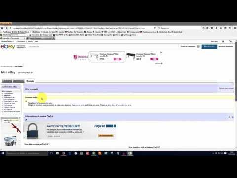 Comment configurer son compte Ebay lors de la 1ere utilisation