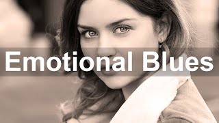Emotional Blues - Relaxing Slow Blues Instrumental Music played on Guitar and Piano