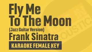 Fly Me To The Moon - Frank Sinatra | Jazz Guitar Version Karaoke