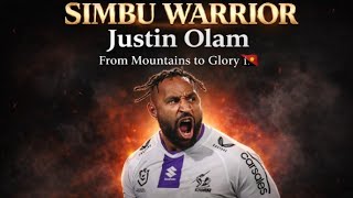 Simbu Warrior 🏉 | Justin Olam Tribute Song | PNG Motivation Story