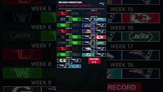 New England Patriots 2026 record