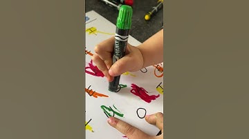 Teach your preschooler letter and numbers with this 2-n-1 Color Coding Kids