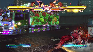 Street Fighter x Tekken Cammy + Juri Community Combo Contribution by Robofobe