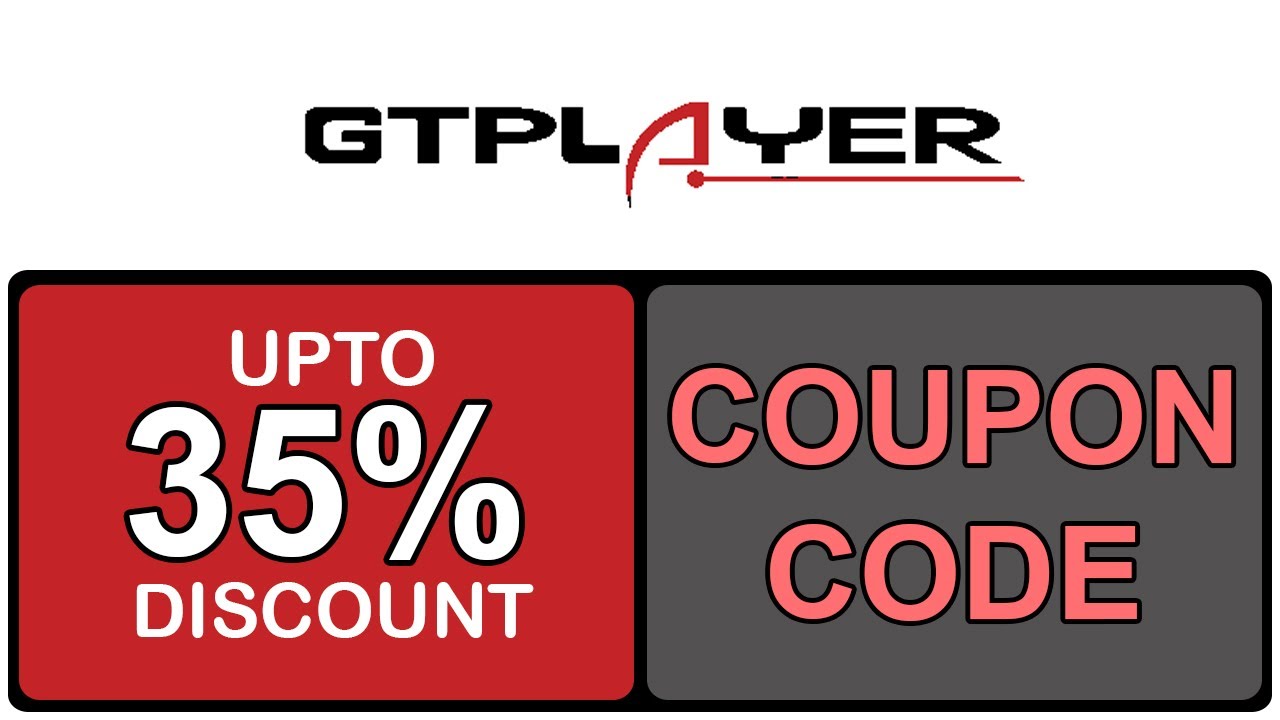 GTPlayer Coupon Code YouTube