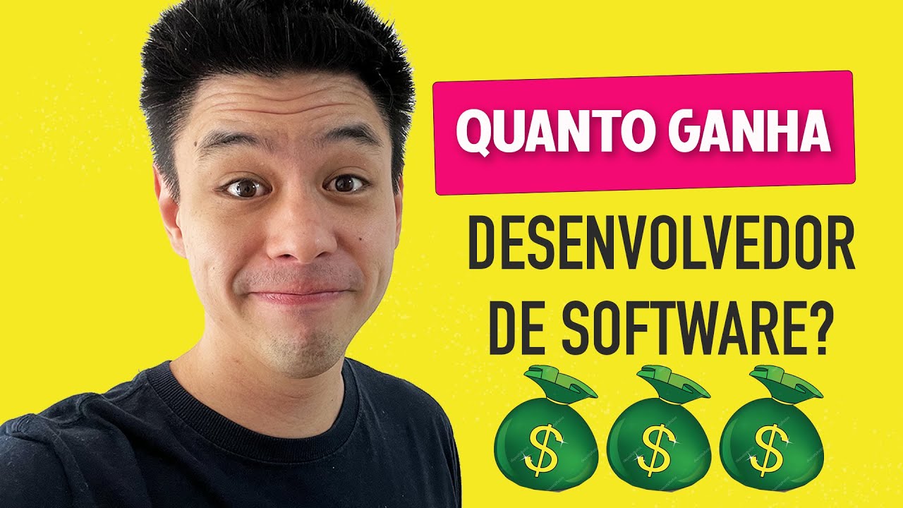 Quanto GANHA um DESENVOLVEDOR de software - YouTube