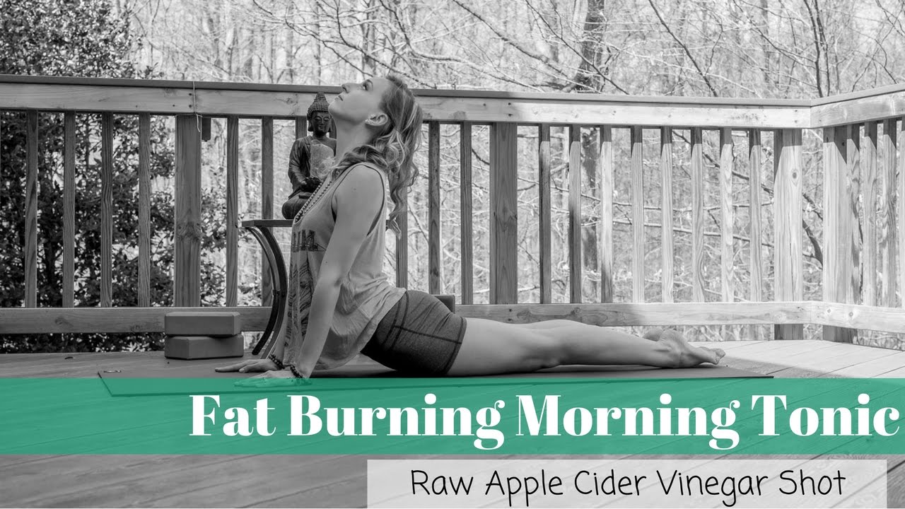 Fat Burning Tonic | Apple Cider Vinegar Shot Recipe