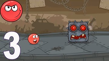 Red Ball 4 - Gameplay Walkthrough Part 3 - Levels 31 - 45 (iOS, Android)