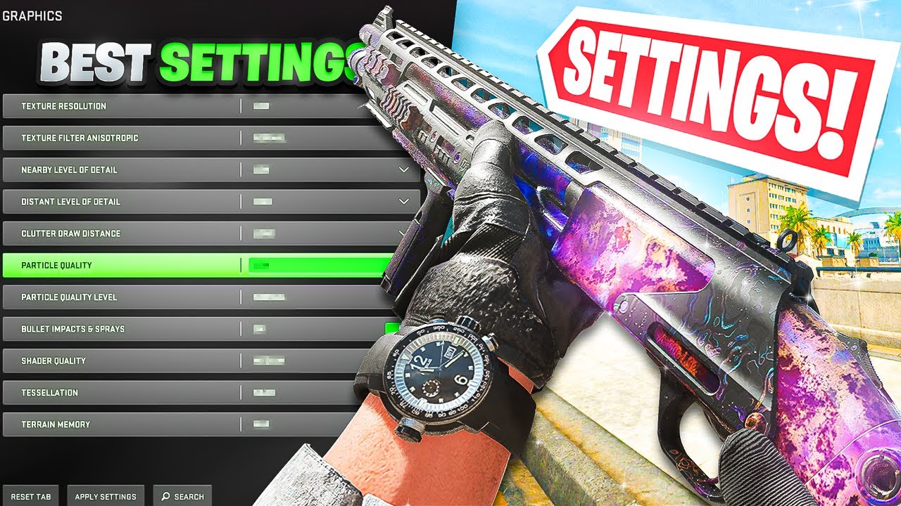 BEST PC & Console Settings for WARZONE 2! (Optimized for FPS & Visibility)