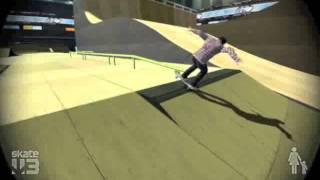 Me pulling off an impossible but nice Skate 3 trick