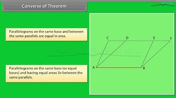 Class 9 Mathematics - Areas of Parallelograms and Triangles | CBSE