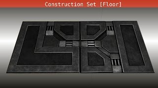 Modular Sci Fi-Set Wip 145 Blender 2 75a - Texturing