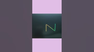 Net drawing with letter N #shorts #art #arthack #ytshorts #shortvideo #creativeartflick