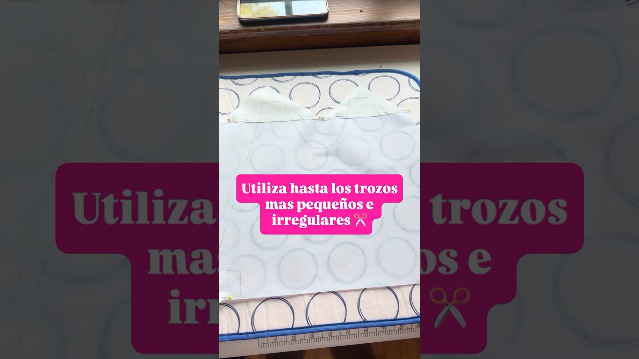 Utiliza hasta los trozos mas pequeños e irregulares de Jean o de otras telas con esta técnica!