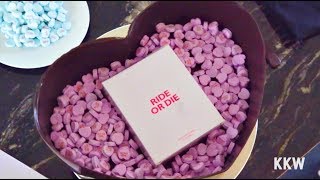 KKW Fragrance Chocolate Heart Reveal with Chef Chris Ford