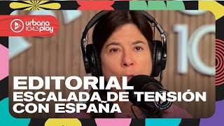 Editorial de María O'Donnell: "Milei decidió escalar la discusión con Sánchez a niveles insólitos"