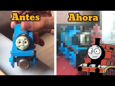 Restaurando a un Thomas wooden railway Thomas&friends