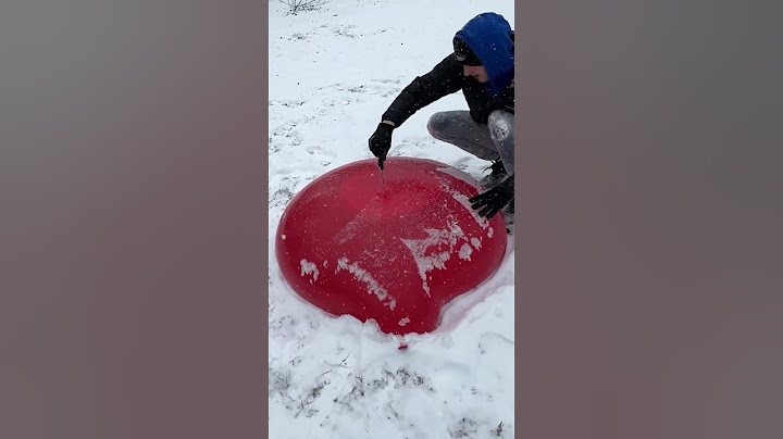 Freezing Giant Water Balloons Overnight #shorts
